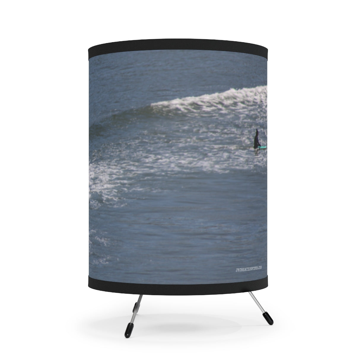 Stunning Ocean Surfing Scene on Unique Home Decor