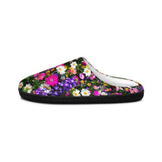 Floral Garden Print Cozy Indoor Slippers product