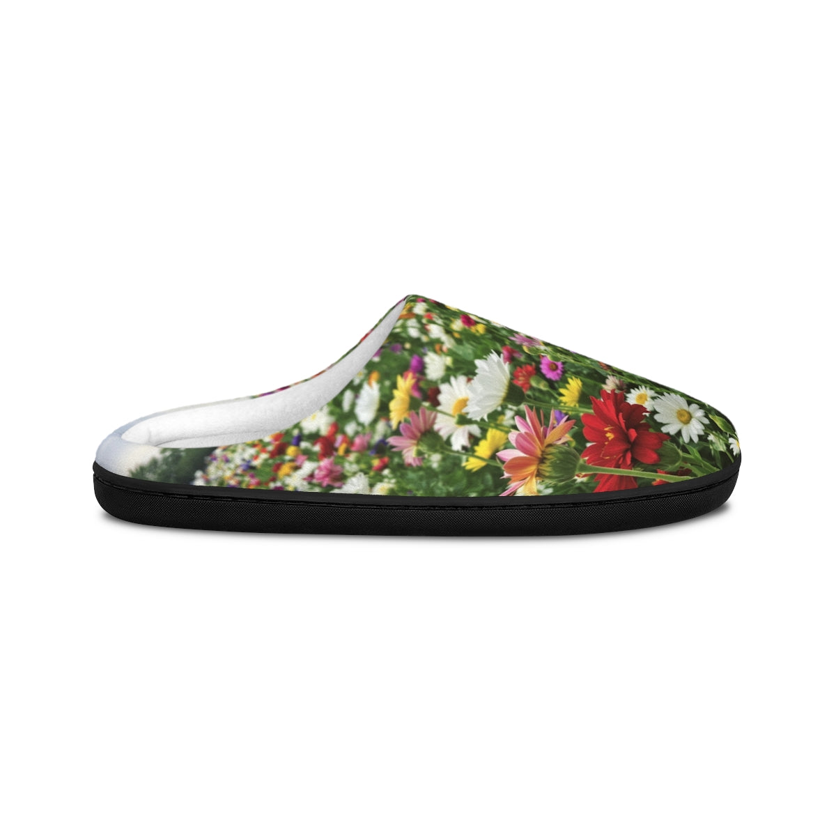 Colorful Floral Print Women's Comfort Slip-On Shoes