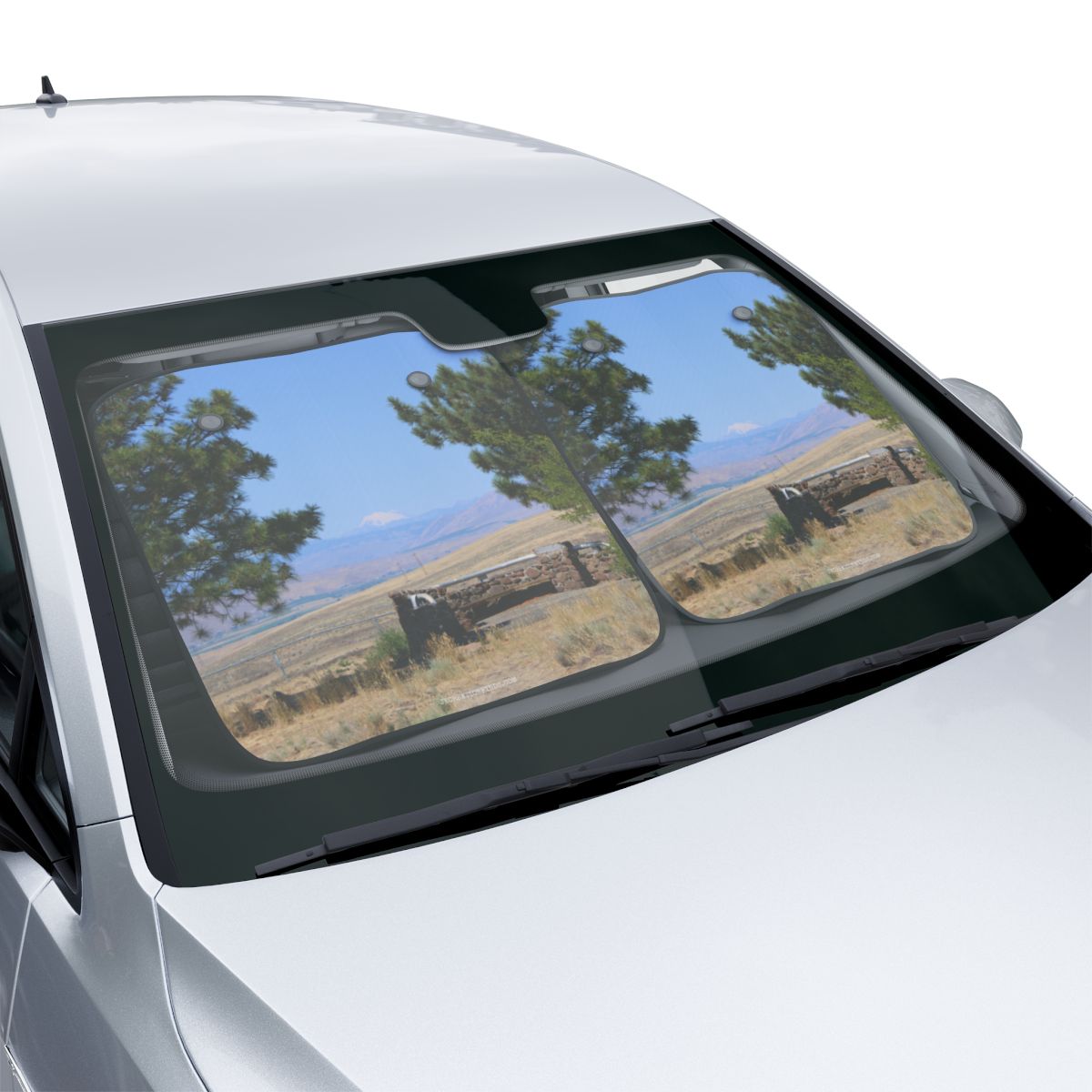 Scenic Landscape Car Windshield Sunshade for Vehicles