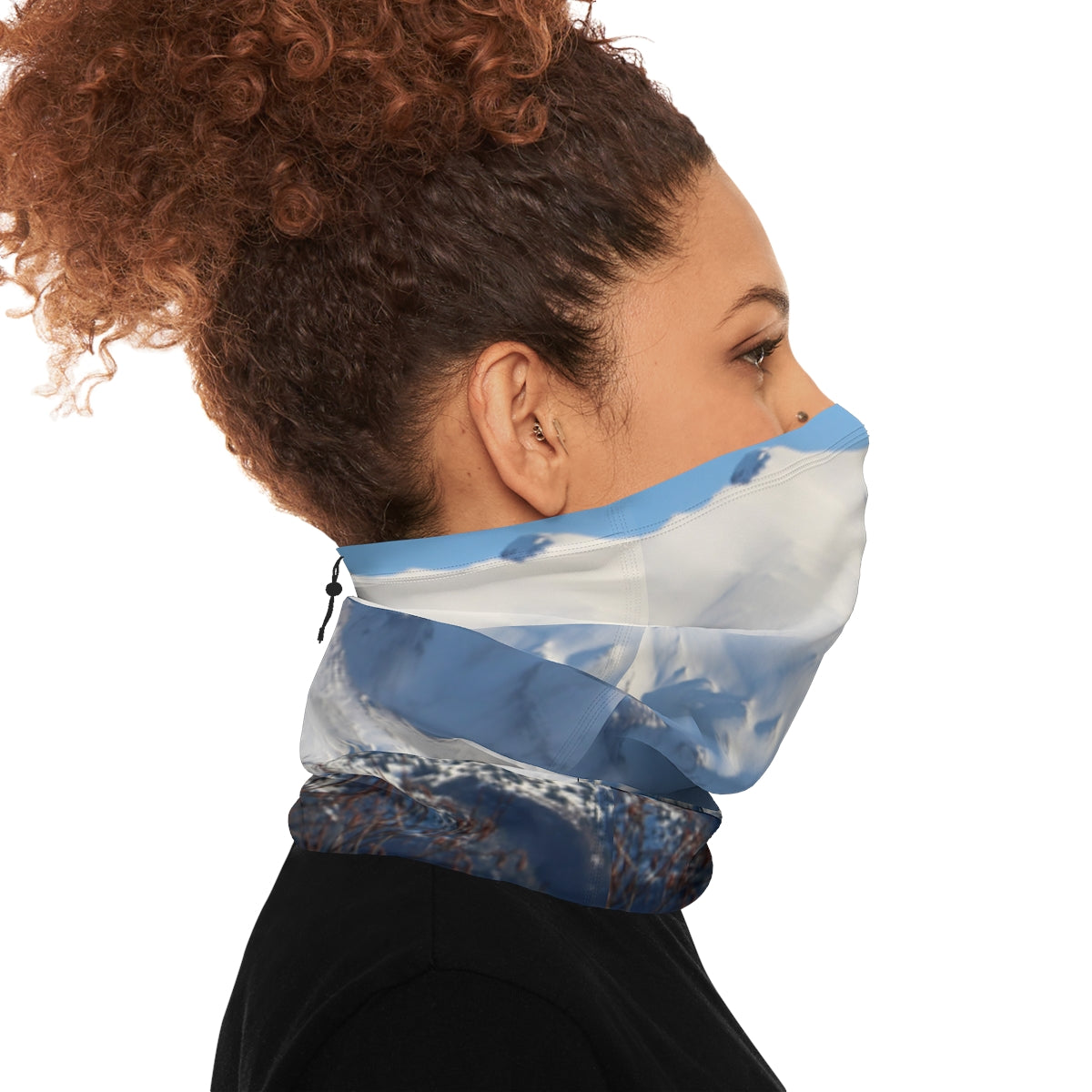 Mountain Landscape Design Neck Gaiter Accessory