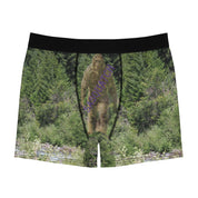Sasquatch Bigfoot Forest Print Comfortable Boxer Briefs