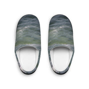Comfortable Slippers with Ocean Wave Design