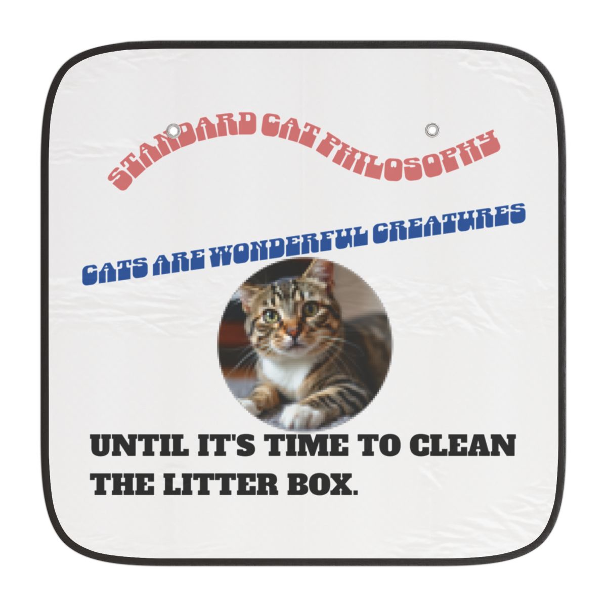 Standard Cat Philosophy Cats Are Wonderful Creatures Mat