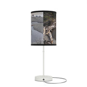 Scenic River and Driftwood Table Lamp Product