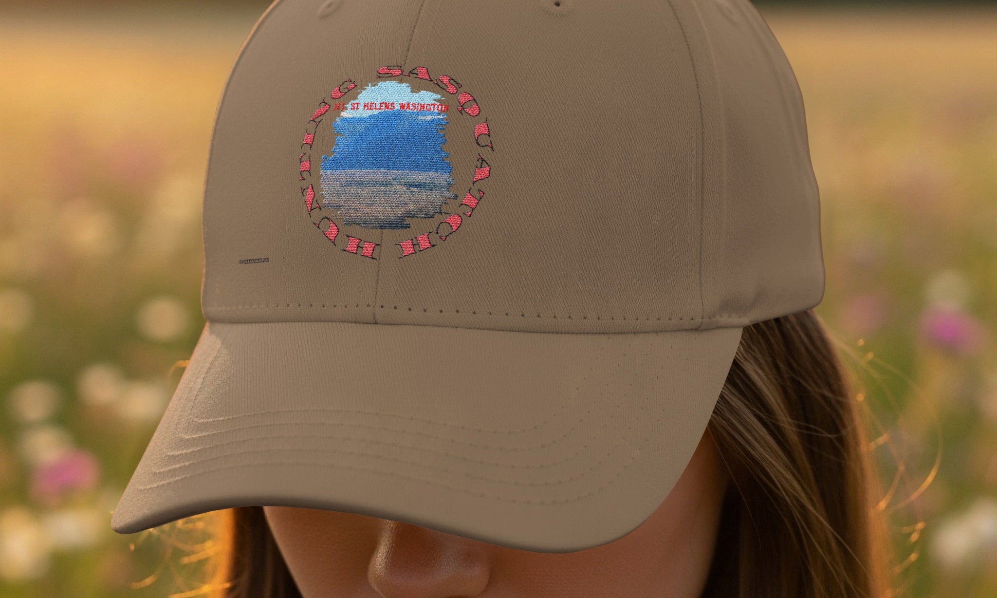 Blonde Blue Mornings Unisex Hat Product