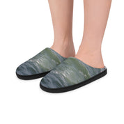 Comfortable Ocean Waves Design Slip-On Slippers