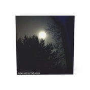 Majestic Full Moon Night Sky Art Print