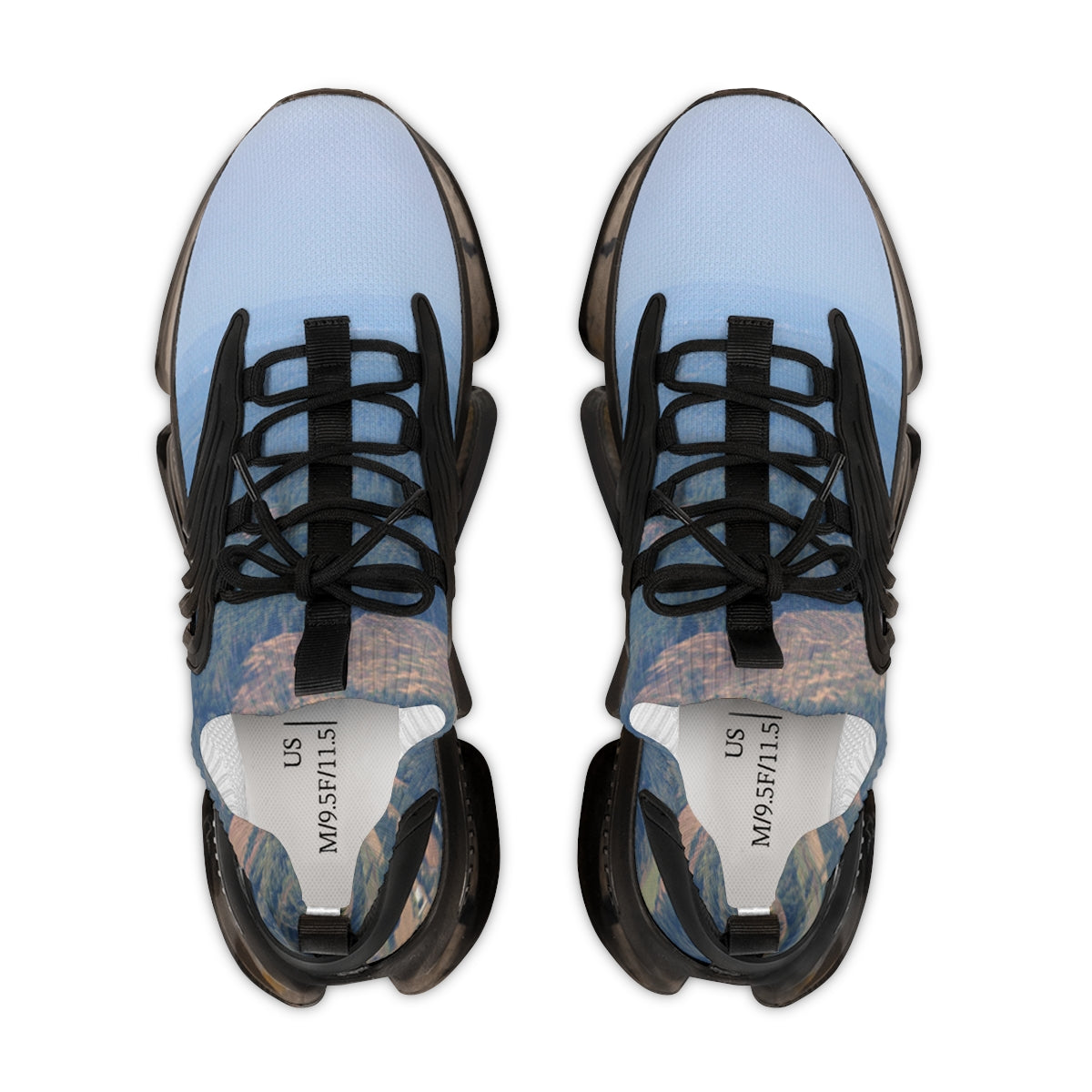 Modern Athletic Sneakers with Unique Design Details