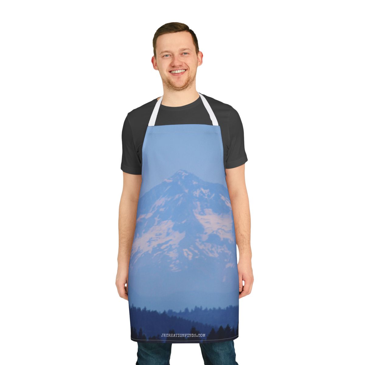 Blue Mountain Design Apron for Kitchen and Cooking