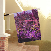 Beautiful Garden Flowers Flag Outdoor Decorative Flag