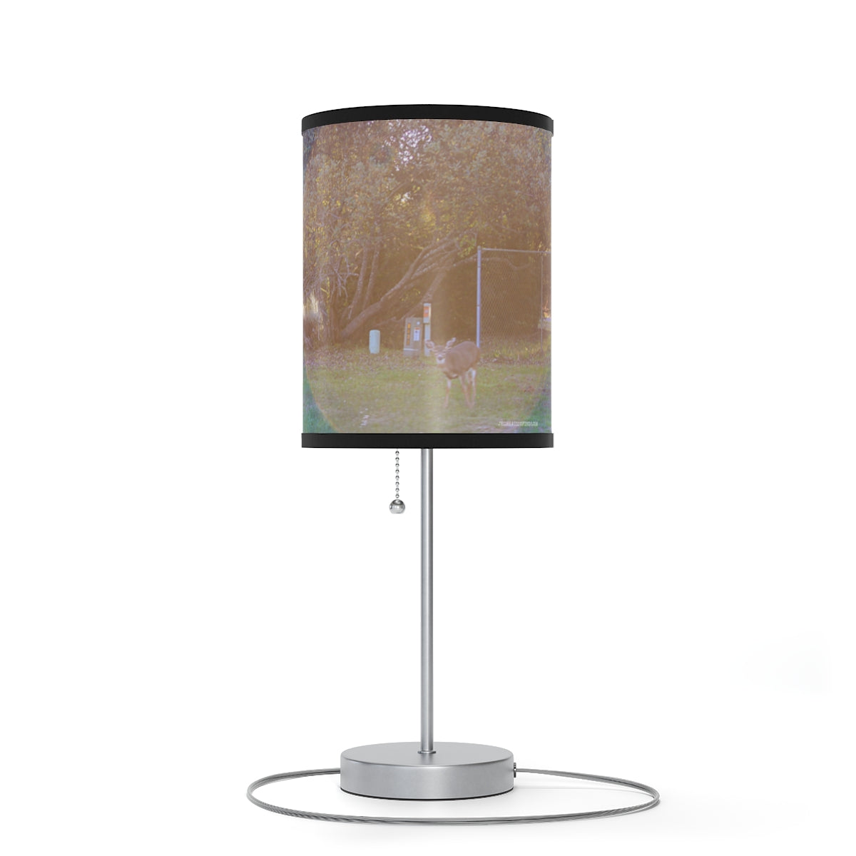 Outdoor Nature Scene Table Lamp for Home Decor