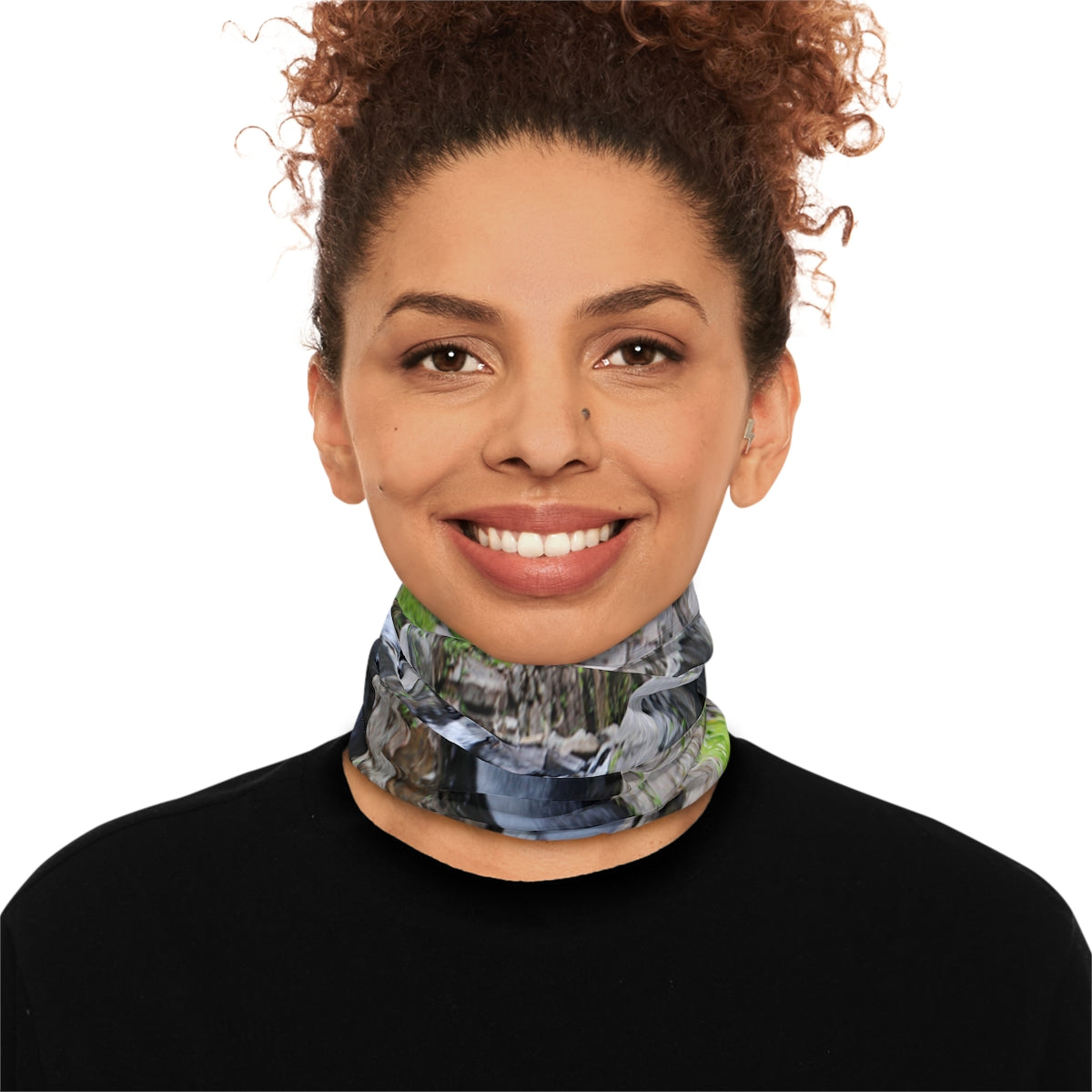 Multicolor Camouflage Pattern Neck Warmer for All Seasons