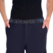 Stylish Navy Blue Belt with Buckle Accessory Product