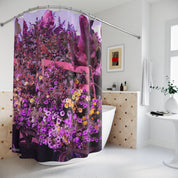 Vibrant Floral Garden Printed Shower Curtain product