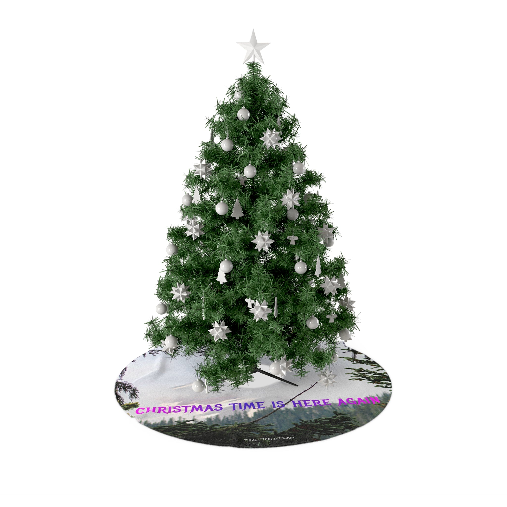 Christmas Time Is Here Again Tree Skirt product