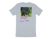 Sasquatch vs Alien 50 to 35 Graphic T-shirt