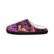Vibrant Floral Patterned Cozy Indoor Slippers