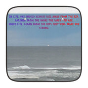 Inspirational Ocean Quote Windscreen Sunshade