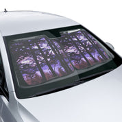 Purple Sunset Forest Car Windshield Sunshade Product