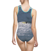 Surfing Adventure One Piece Swimsuit for Beach Lovers