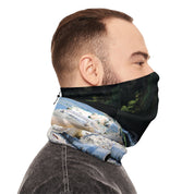 Scenic Forest and Stream Pattern Neck Gaiter