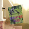 Funny Geriatric Park Yard Flag Bigfoot Dinosaur Decor