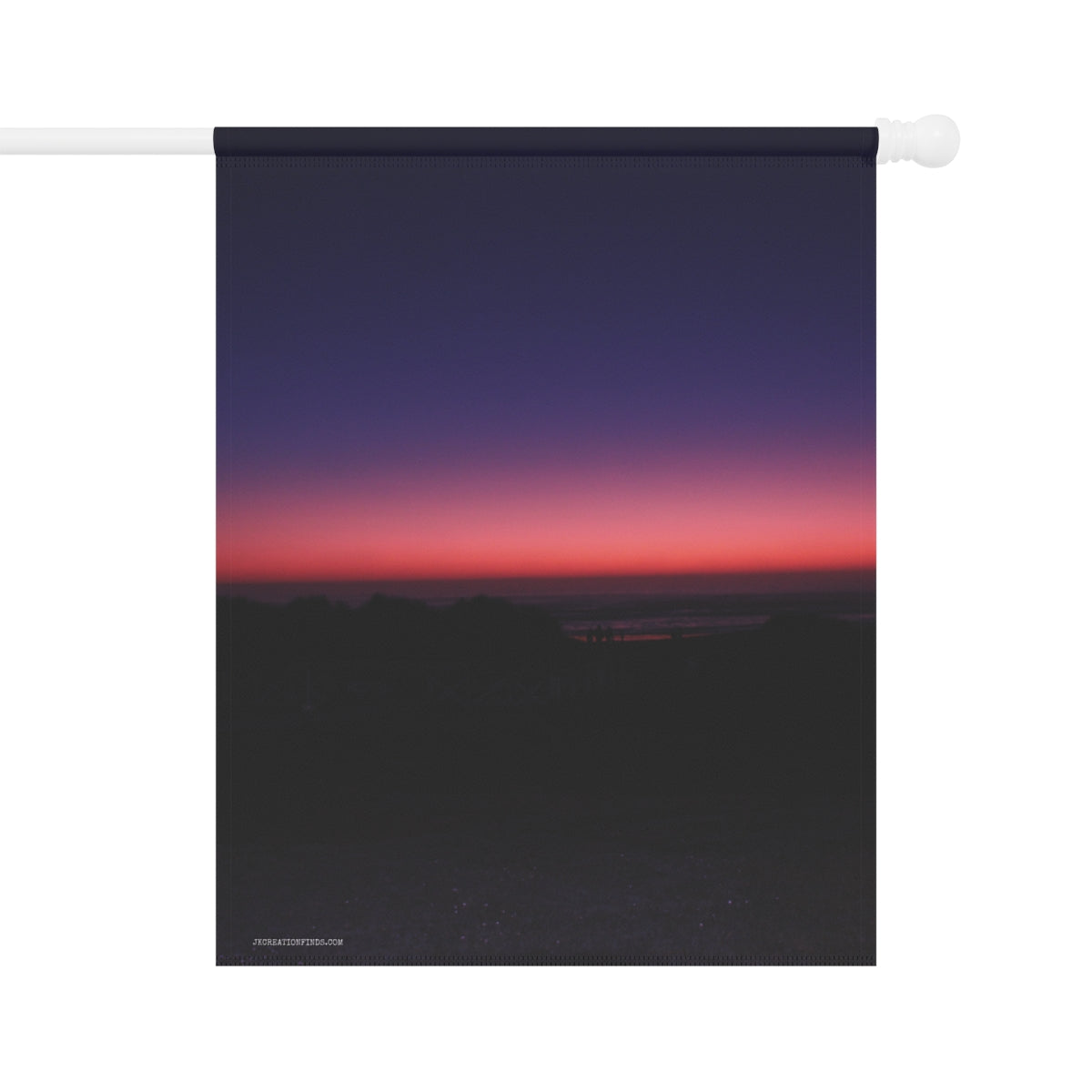 Stunning Purple and Red Sunset Horizon Print