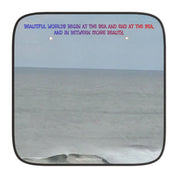 Beautiful Worlds Begin at the Sea and End at the Sea Sunshade