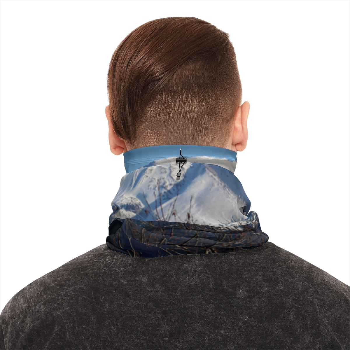 Scenic Mountain Design Neck Gaiter for Outdoor Adventures
