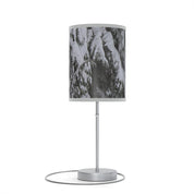 Snowy Mountain Scenery Desk Lamp For Elegant Decor