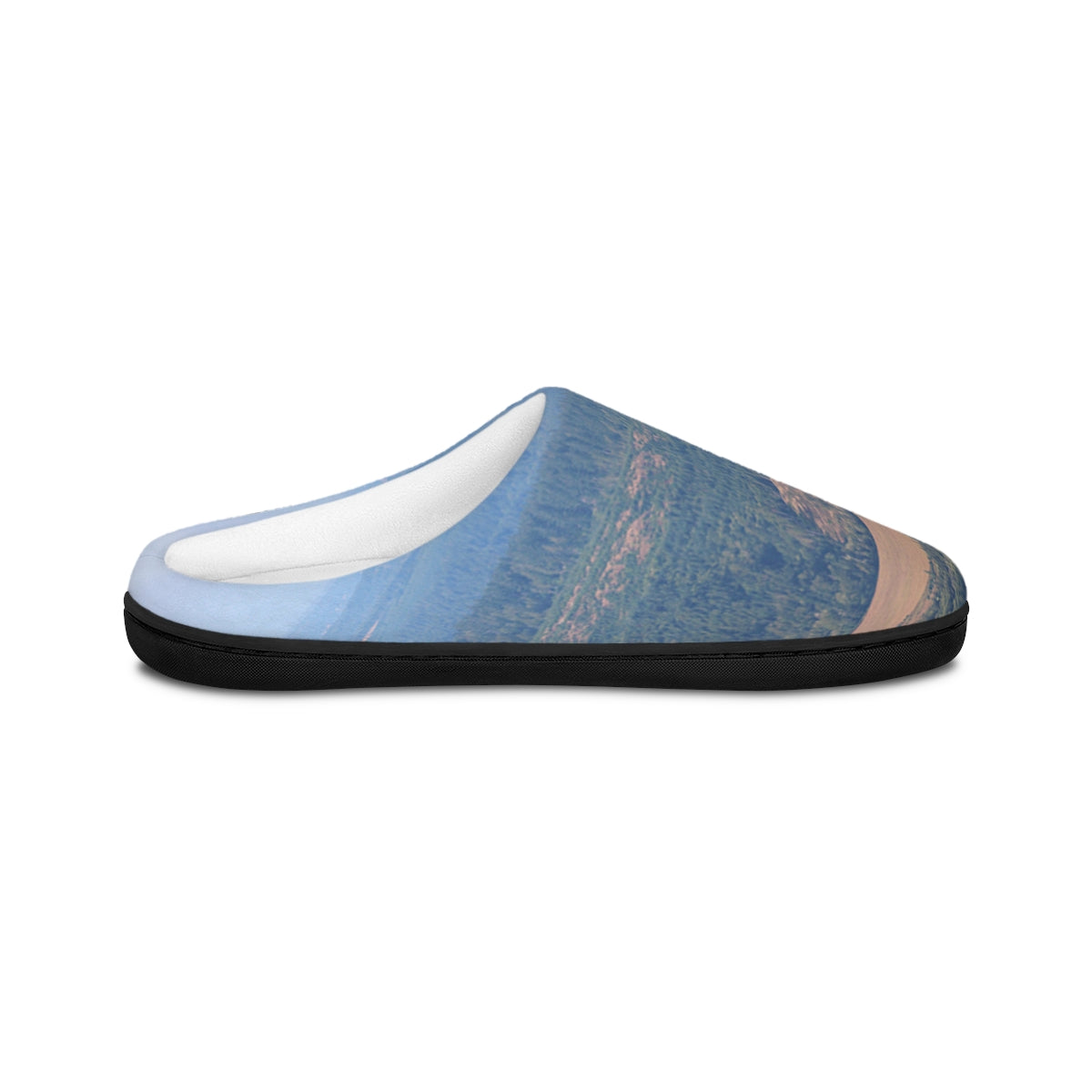 Scenic Mountain Landscape Comfortable Slip-on Shoes
