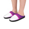 Stylish Purple and White Gradient Slip-On Shoes