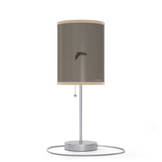 Modern cylindrical lampshade with bird design