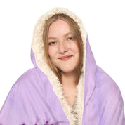 Cozy Lavender Hooded Blanket for Ultimate Comfort