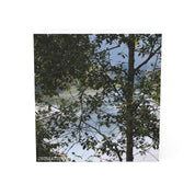 Serene River and Trees Scene Art Print