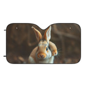 Adorable Bunny Pair Design on Sun Shade Product
