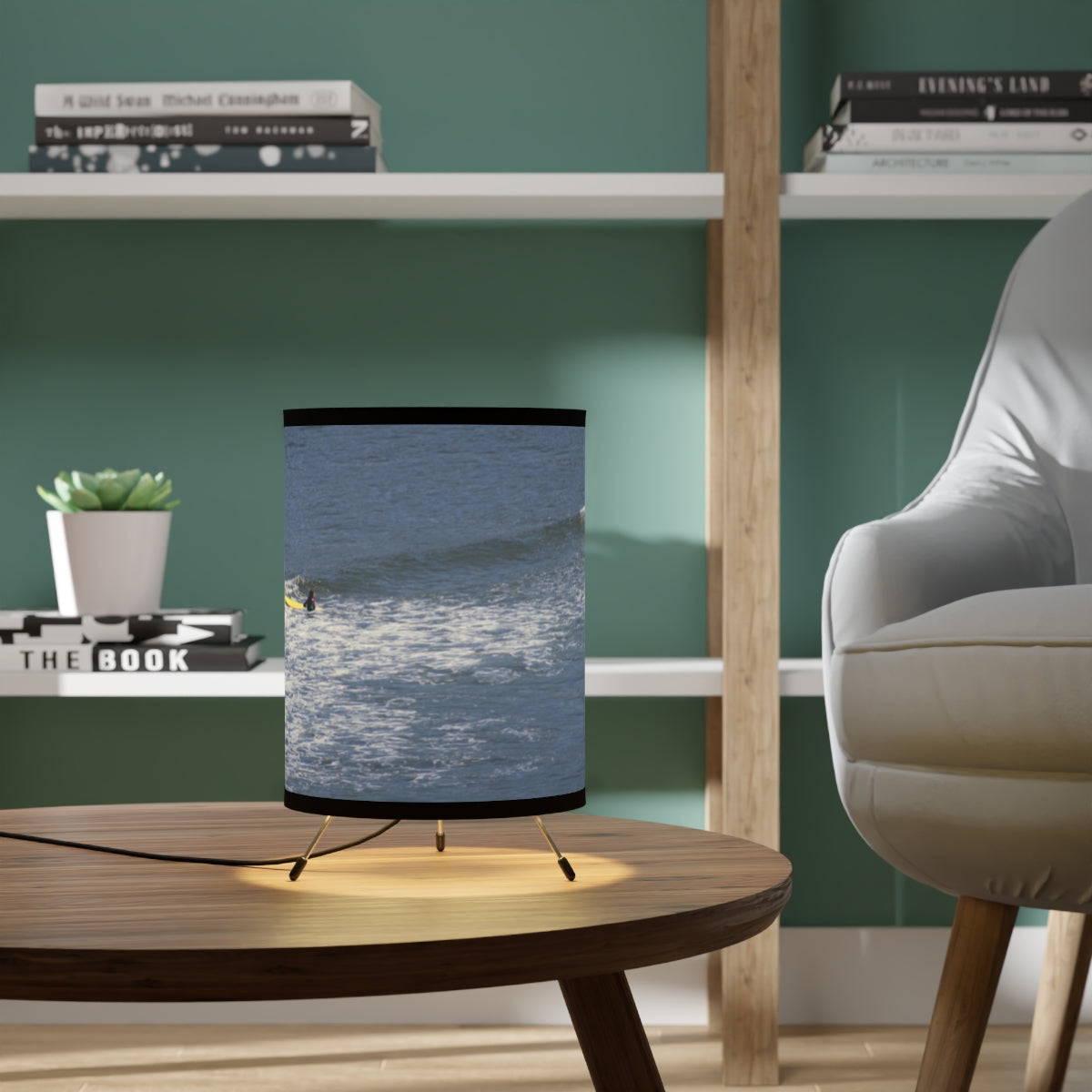 Coastal Scene Decorative Table Lamp for Your Home Decor