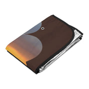 Colorful Circles Abstract Design Windshield Sun Shade