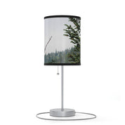 Beautiful Nature Scene with Forest Table Lamp