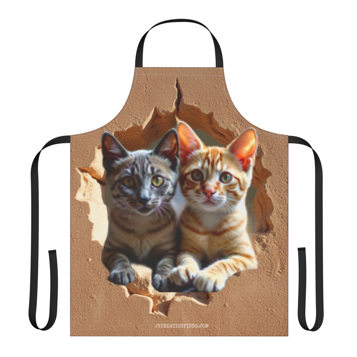 Cute Kittens Design Apron Perfect for Cat Lovers Chef