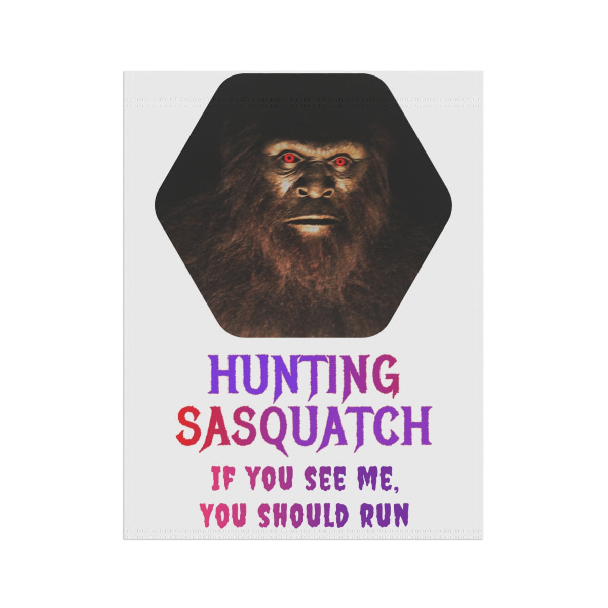 Hunting Sasquatch If You See Me You Should Run design