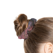 Stylish Tie-Dye Patterned Elastic Hair Scrunchie Accessory