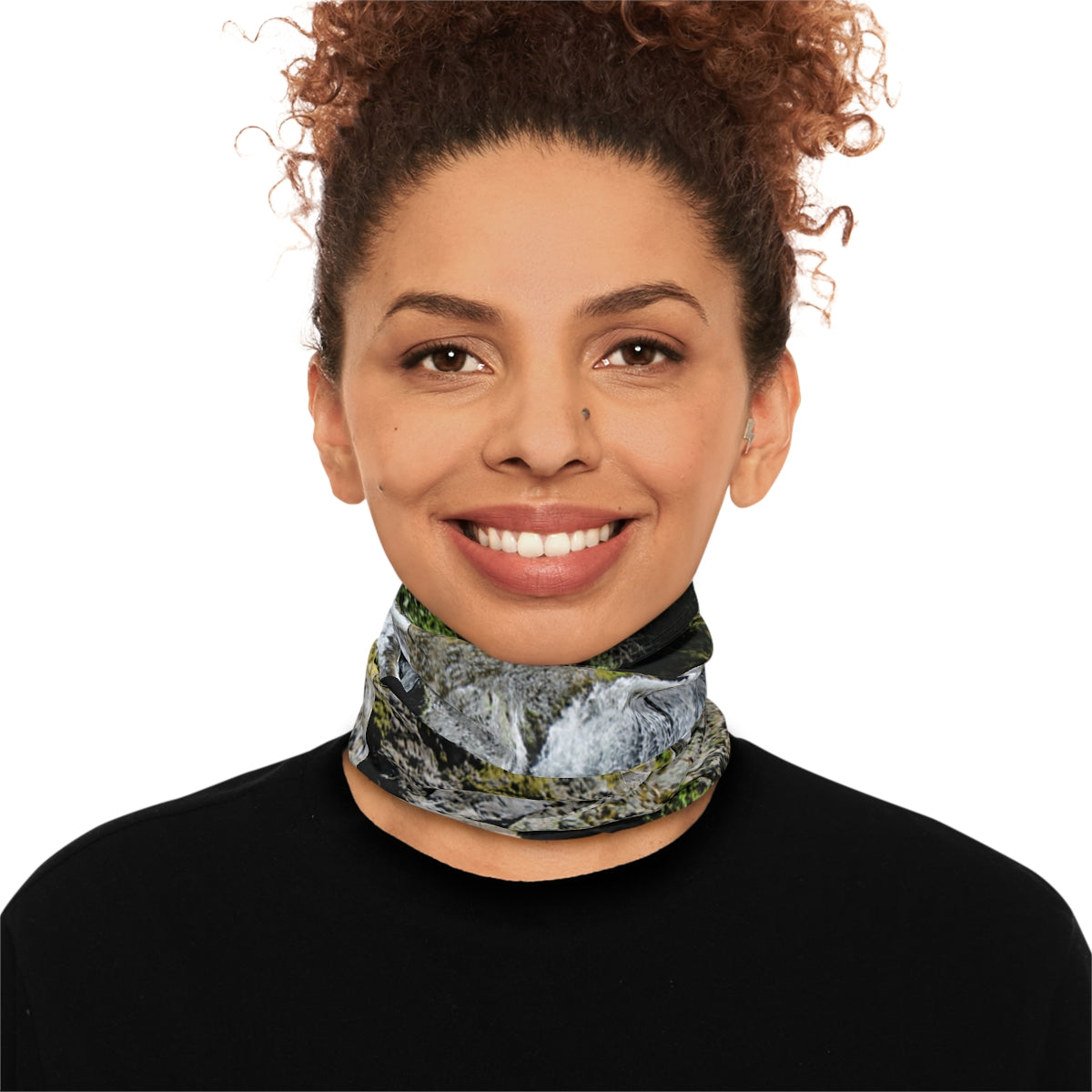 Nature-Inspired Design Versatile Neck Gaiter Accessory