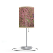 Beautiful Pink Floral Patterned Table Lamp Product