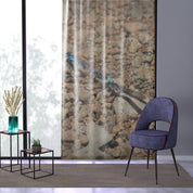 Dragonfly on Pebbles Decorative Curtain for Living Room