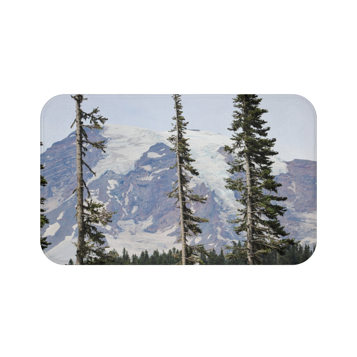 Breathtaking Mountain Landscape Scene Bathroom Mat