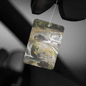 Waterfall Scenery Hanging Car Air Freshener
