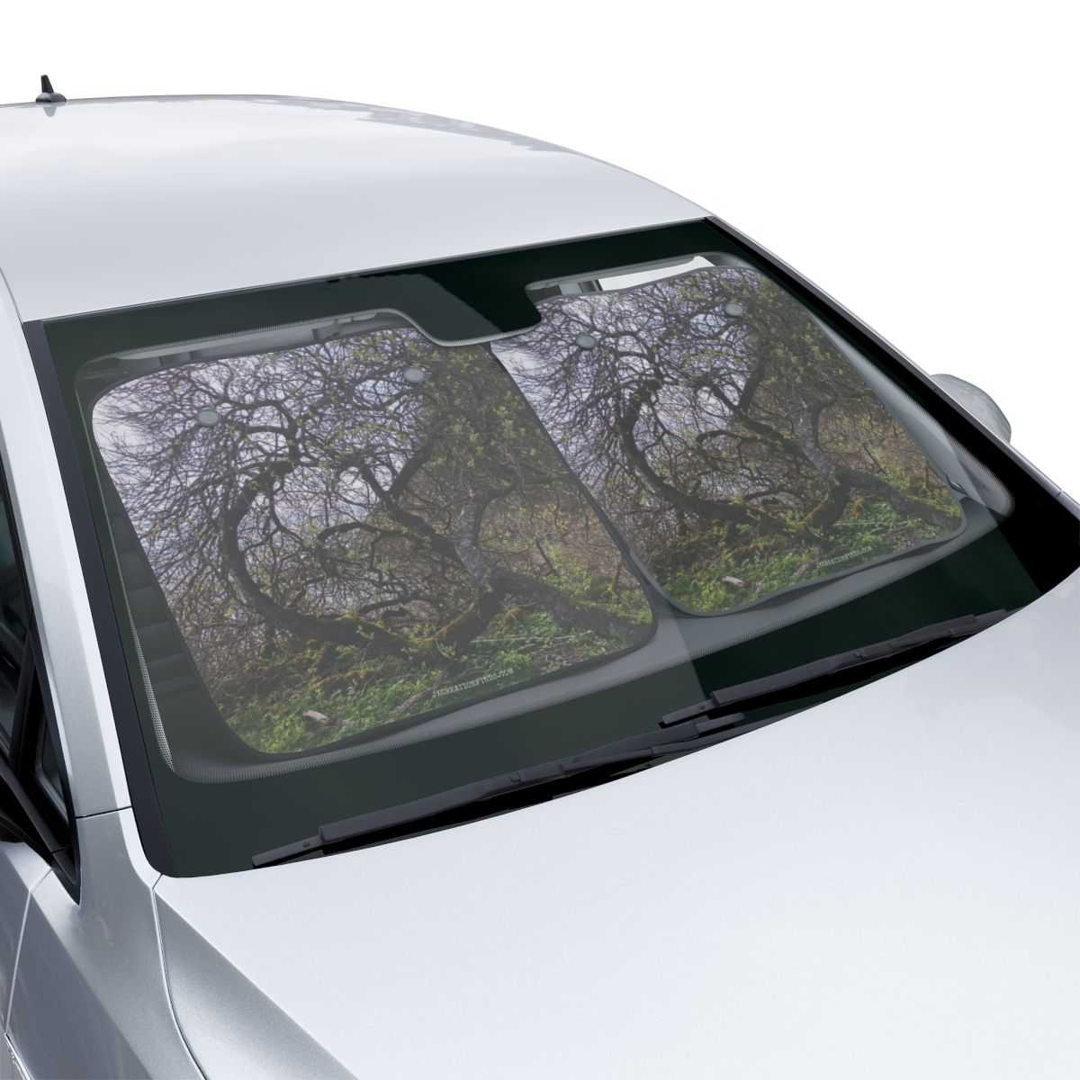 Forest Scene Car Windshield Sunshade Sun Protection