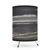 Abstract Ocean Waves Pattern Drum Lamp Shade